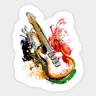 The Guitar Expression Sticker